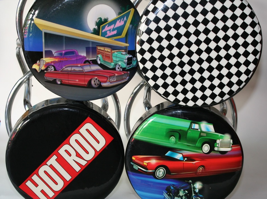 Car Themed Bar Stools EBTH
